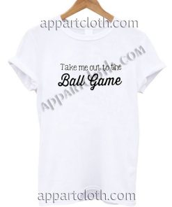 Take me out to the ball game T Shirt Size S,M,L,XL,2XL