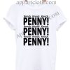 The big bang theory Penny T Shirt – Adult Unisex Size S-2XL