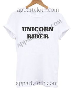 UNICORN RIDER T Shirt – Adult Unisex Size S-2XL