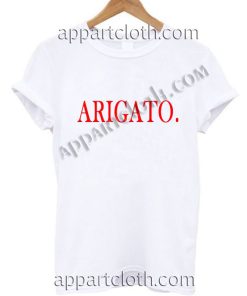 Arigato T Shirt Size S,M,L,XL,2XL