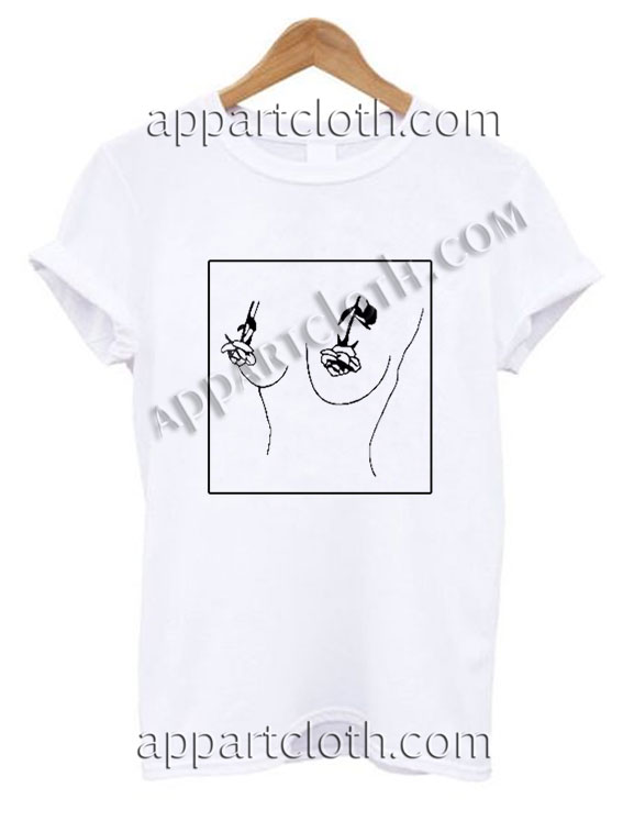 Rose Boobs Emoji T Shirt Size S,M,L,XL,2XL