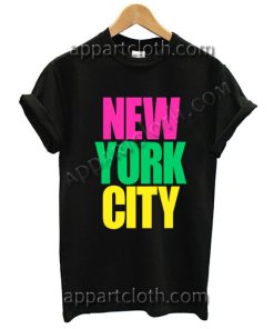 New York City T Shirt Size S,M,L,XL,2XL