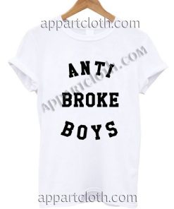 Anti Broke Boys T Shirt Size S,M,L,XL,2XL