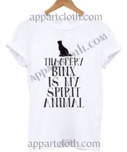 Buy Tshirt thackery binx is my spirit animal T shirt Design Custom Shirt Size S-2XL