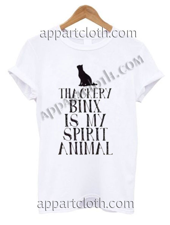 Buy Tshirt thackery binx is my spirit animal T shirt Design Custom Shirt Size S-2XL