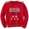 Buy 5 sos ugly christmas Unisex Sweatshirts