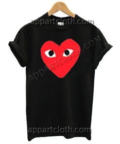 Buy Tshirt Heart with eyes T Shirt Size S,M,L,XL,2XL