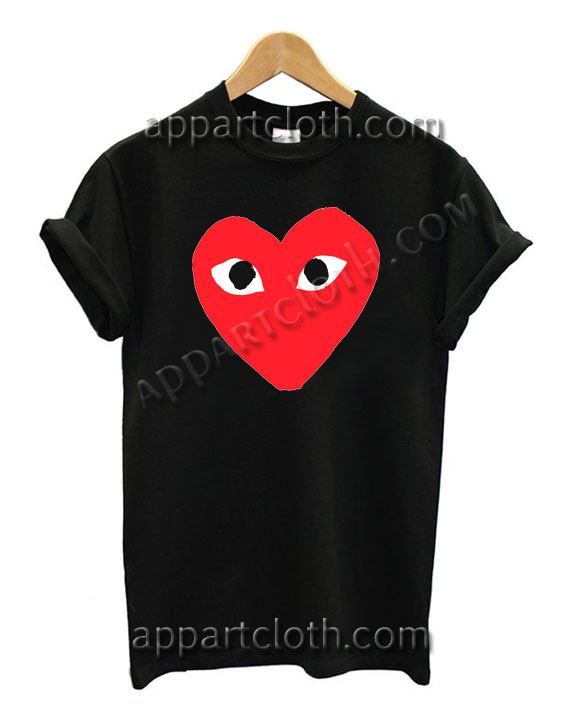 Buy Tshirt Heart with eyes T Shirt Size S,M,L,XL,2XL