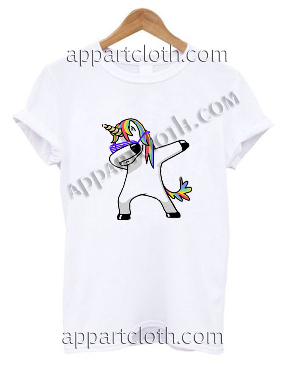 Dabbing Unicorn Funny Shirts