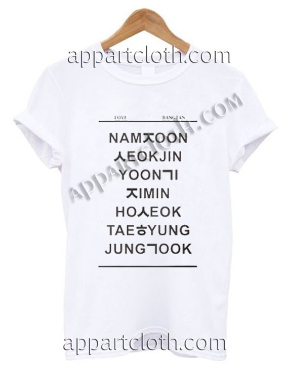 Love bangtan Funny Shirts