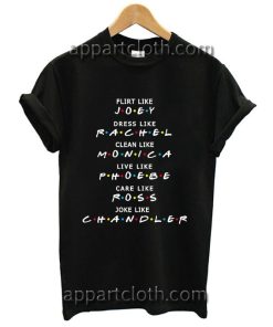 A Friends tv show Funny Shirts