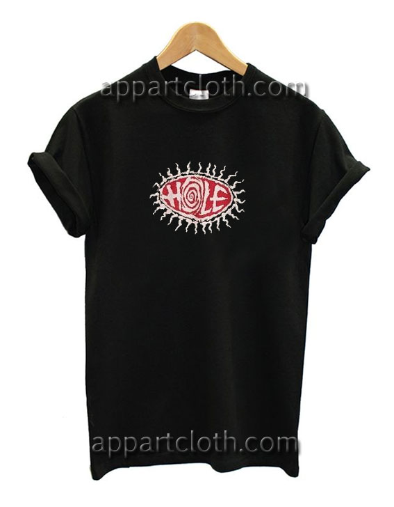 hole tee shirt