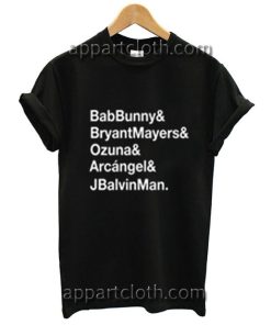 Bad Bunny and Bryant Mayers Funny Shirts