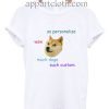 Doge Personalized Funny Shirts