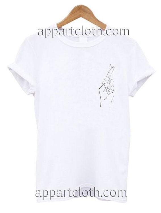 Fingers Crossed Funny Shirts