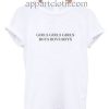 Girls Girls Girls Boys Boys Boys Funny Shirts