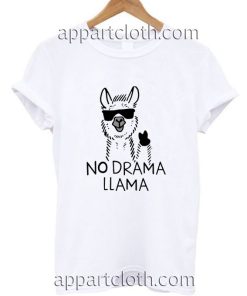 NO DRAMA LLAMA Funny Shirts