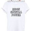 Moon Crystal Power Funny Shirts