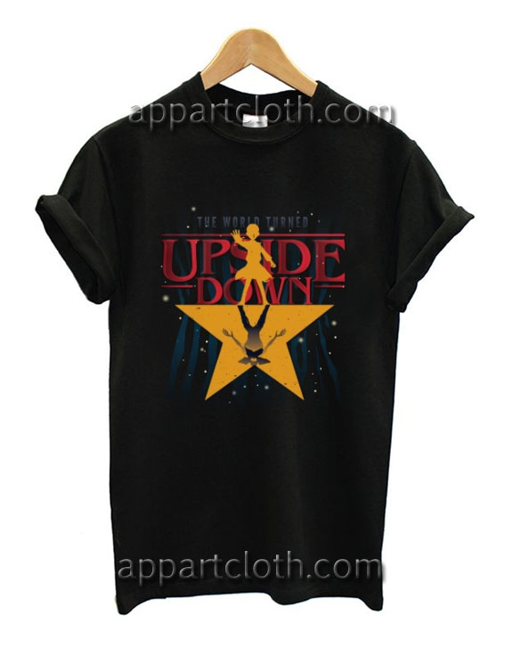 The world turned upside down Funny Shirts