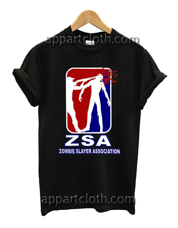 ZSA Zombie Slayer Funny Shirts