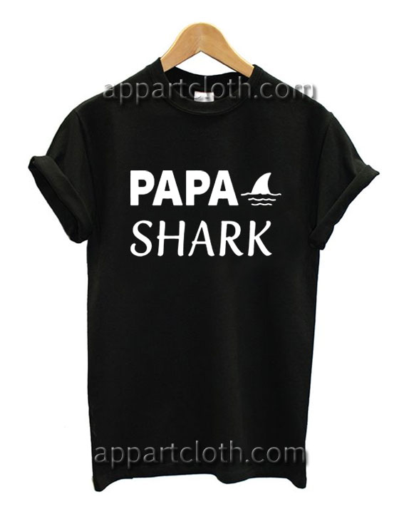 Papa Shark Funny Shirts