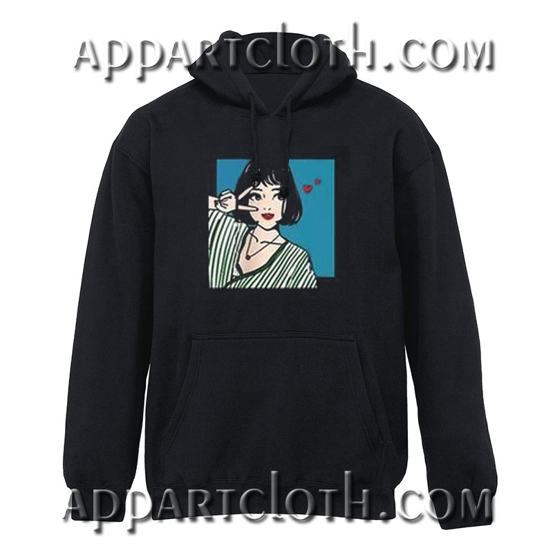 Peace Anime Girl Hoodie
