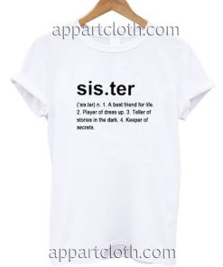 Sister Definition Funny Shirts