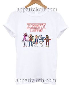 Stranger Things Rick And Morty Inspired Funny Shirts