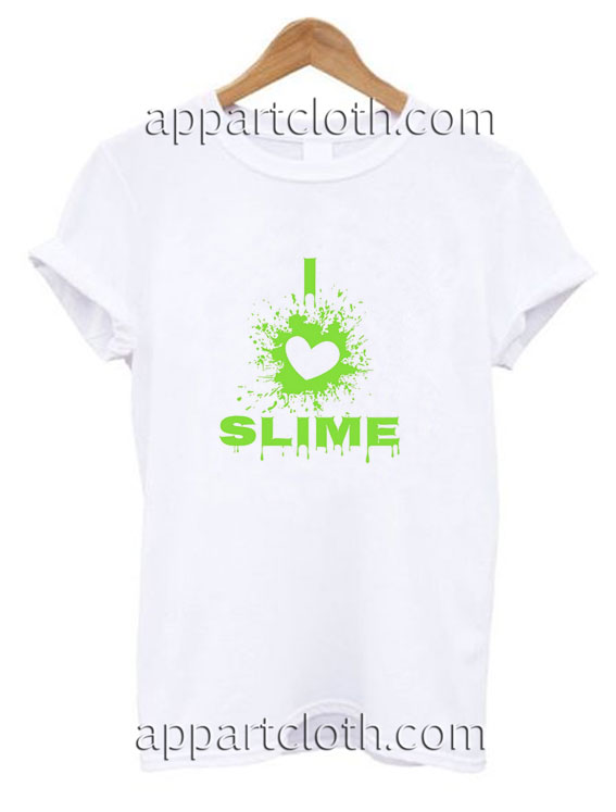 I Love Slime Funny Shirts