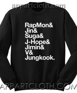 Jungkook Korean Pop Unisex Sweatshirts