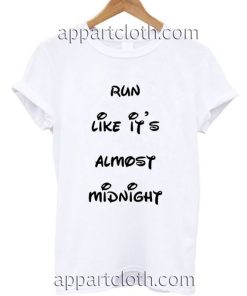 Run Like It’s Almost Midnight Funny Shirts