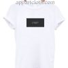 1987 White Funny Shirts