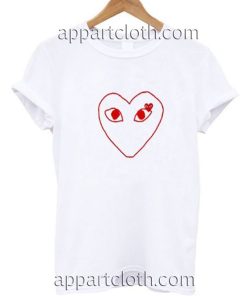 Comme Des Garcons Play Funny Shirts