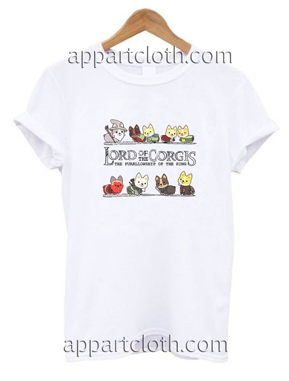 Lord Of The Corgis Funny Shirts