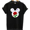 Rose Inside Mickey Mouse Head Funny Shirts