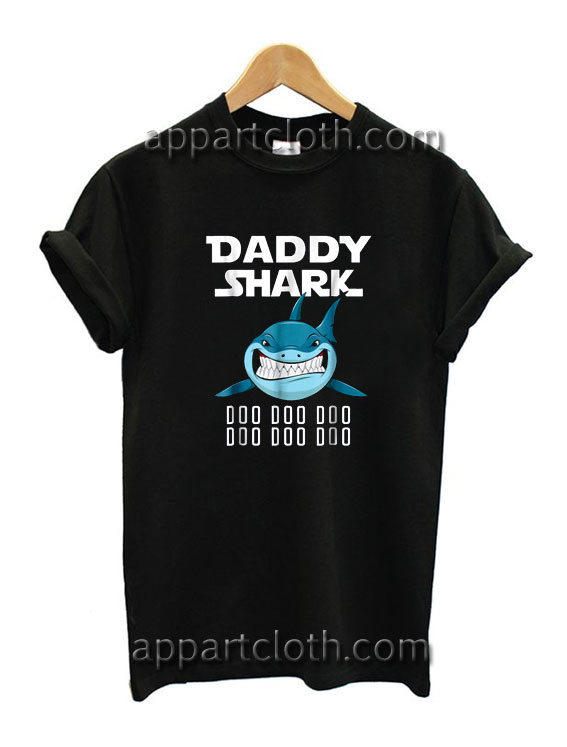 Daddy Shark Funny Shirts