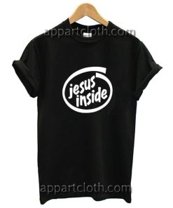 Jesus Inside Funny Geek Internet IT Funny Shirts