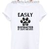 Easily Distracted By Jeeps And Dogs Funny Shirts