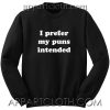 I prefer my puns intended