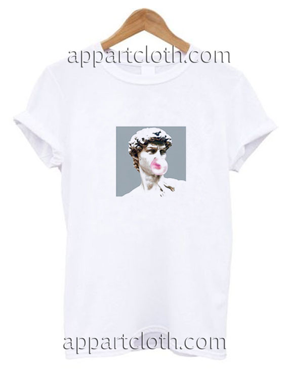 Michelangelo Bubble Gum Funny Shirts