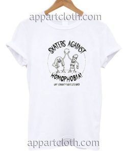 Skaters Against Homophobia Funny Shirts