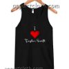I Love Taylor Swift Adult tank top
