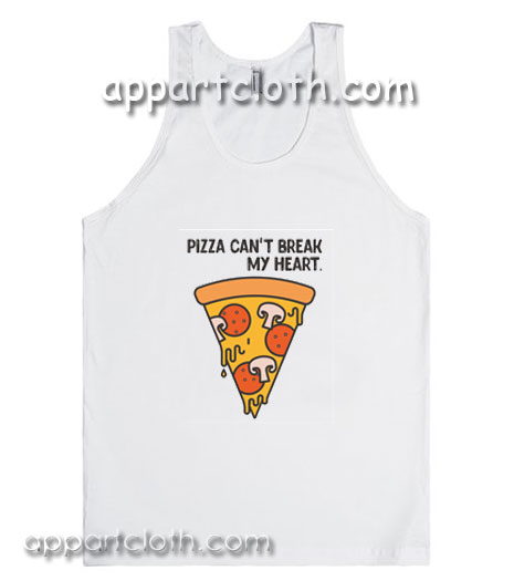 Pizza Can’t Break My Heart Adult tank top