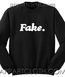 Fake Unisex Sweatshirt