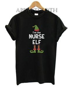 Nurse Elf Christmas Funny Shirts