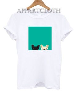 2 French Bulldogs Funny Shirts