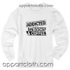 Addicted To Books And Coffee Unisex Sweatshirt