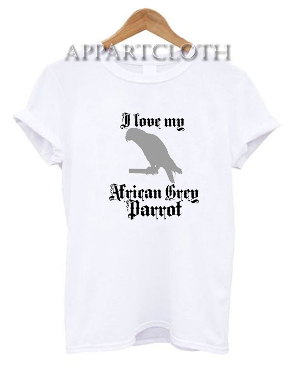 African Grey Parrot Funny Shirts