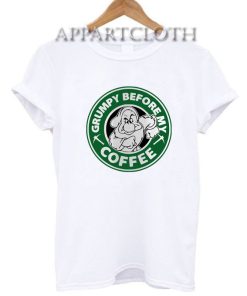 Grumpy Before My Coffee Funny Shirts