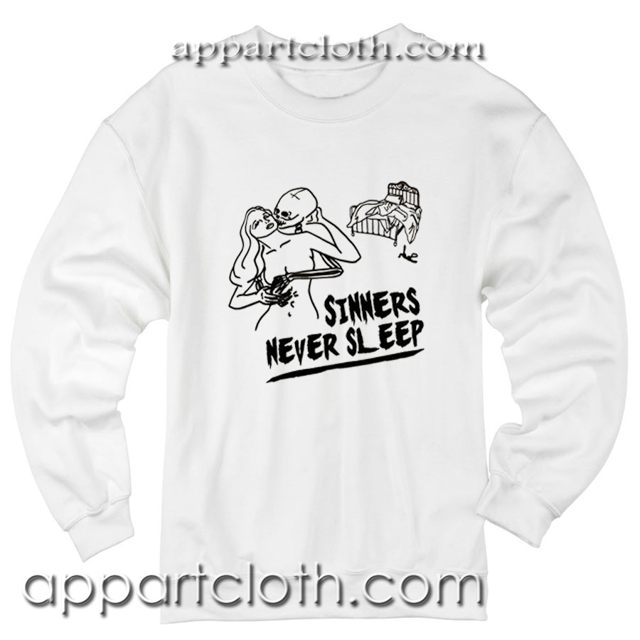 Made Gold Sinners Never Sleep Unisex Sweatshirt